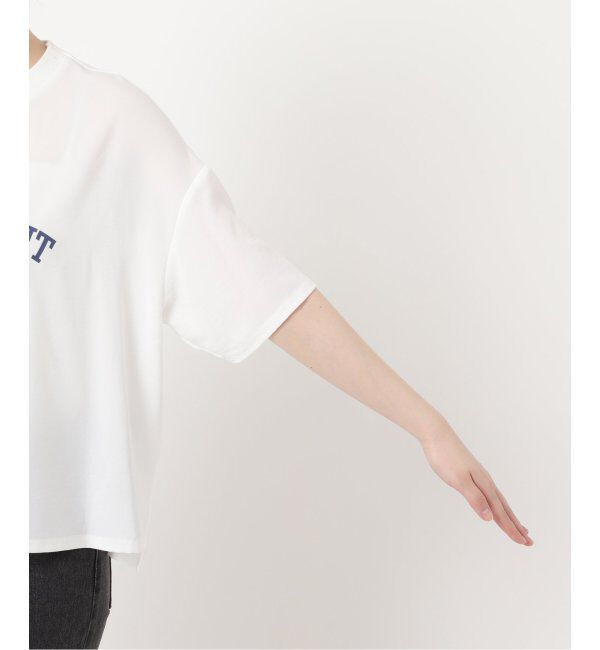 JOURNAL STANDARD relume「《追加2》2WAYジョーゼットロゴTEE」|Tシャツ・カットソー|