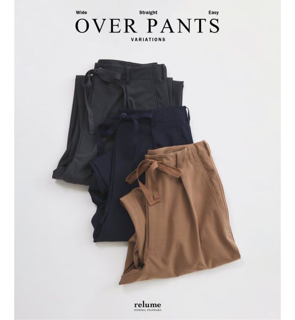 JOURNAL STANDARD relume「TRトロ オーバーパンツ」|スラックス|