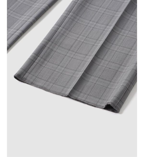 JOURNAL STANDARD「BERNARD ZINS / ベルナール ザンス BAC - T/W GLENCHECK」|スラックス|
