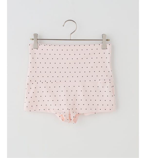 Oriens JOURNAL STANDARD「【NIIHAI/ニーハイ】BOOTY SHORTS IN PINK POLKA」|スラックス|