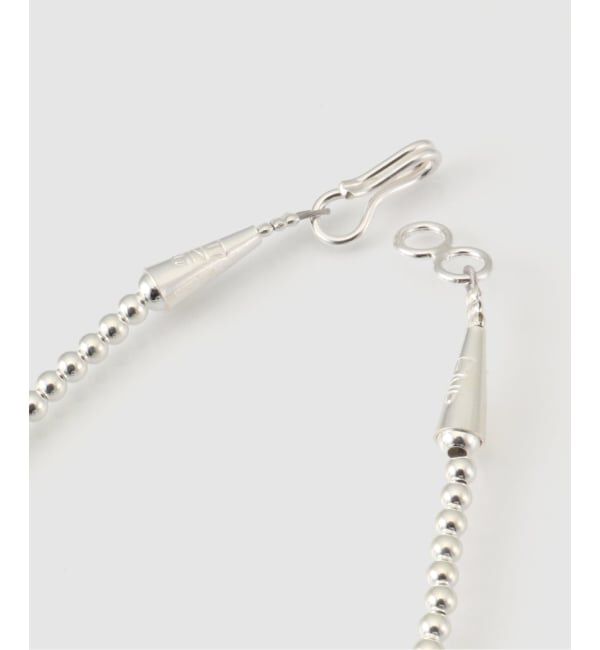 journal standard L'essage「ERICKA NICOLAS BEGAY ナバホパール 3mm/40cm ネックレス」|ネックレス|