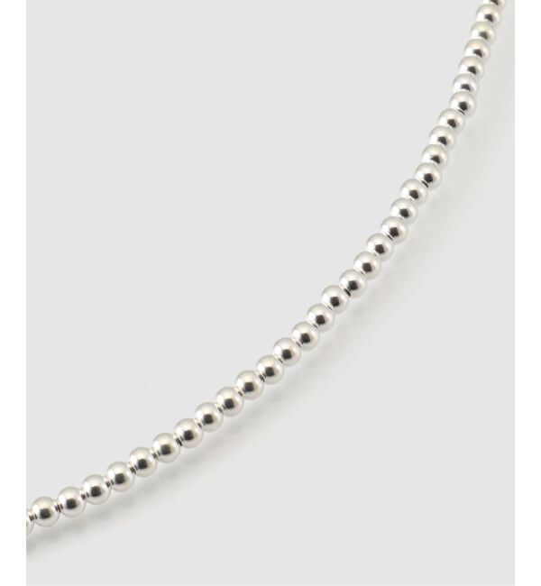 journal standard L'essage「ERICKA NICOLAS BEGAY ナバホパール 3mm/40cm ネックレス」|ネックレス|
