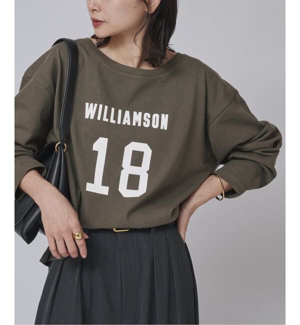 journal standard L'essage「《予約》JANE SMITH*DICKIES*L'ESSAGE 別注ONE SHOULDERカットソー」|Tシャツ・カットソー|