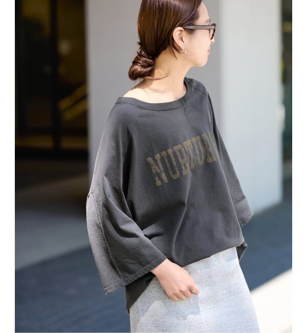 FRAMeWORK「≪WEB限定 / 追加≫ハーフスリーブロゴTEE」|Tシャツ・カットソー|