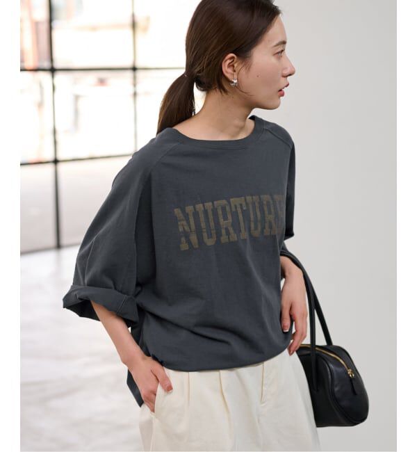 FRAMeWORK「≪WEB限定 / 追加≫ハーフスリーブロゴTEE」|Tシャツ・カットソー|
