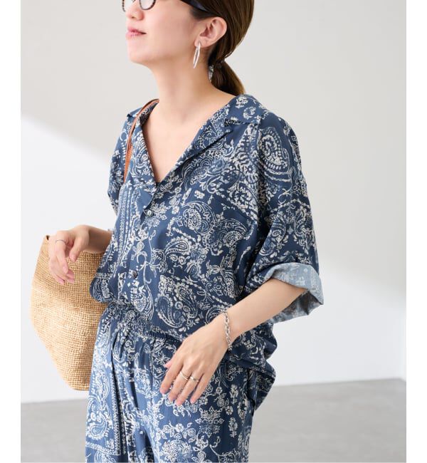 FRAMeWORK「COUTURE D`ADAM/クチュールドアダム bandana print シャツ」|シャツ・ブラウス|