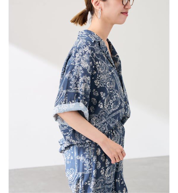FRAMeWORK「COUTURE D`ADAM/クチュールドアダム bandana print シャツ」|シャツ・ブラウス|