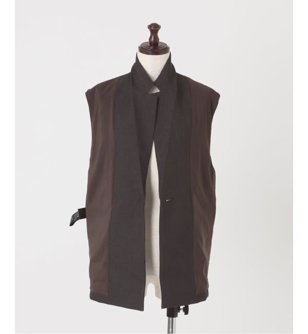 Spick and Span「《セットアップ可》メランジシングルブレストジレ」|その他|