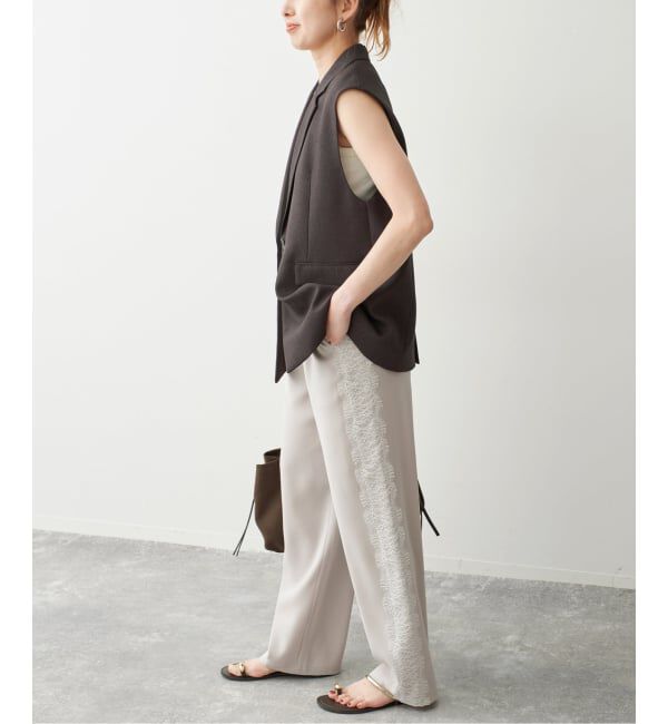 Spick and Span「《セットアップ可》メランジシングルブレストジレ」|その他|