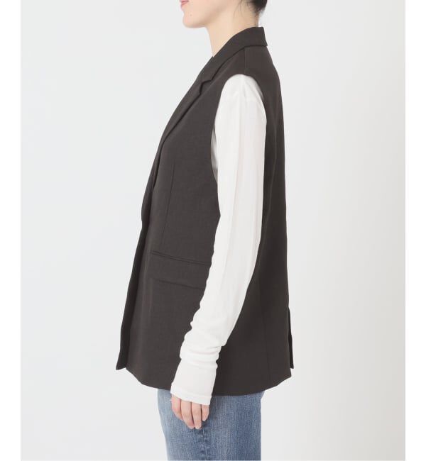 Spick and Span「《セットアップ可》メランジシングルブレストジレ」|その他|