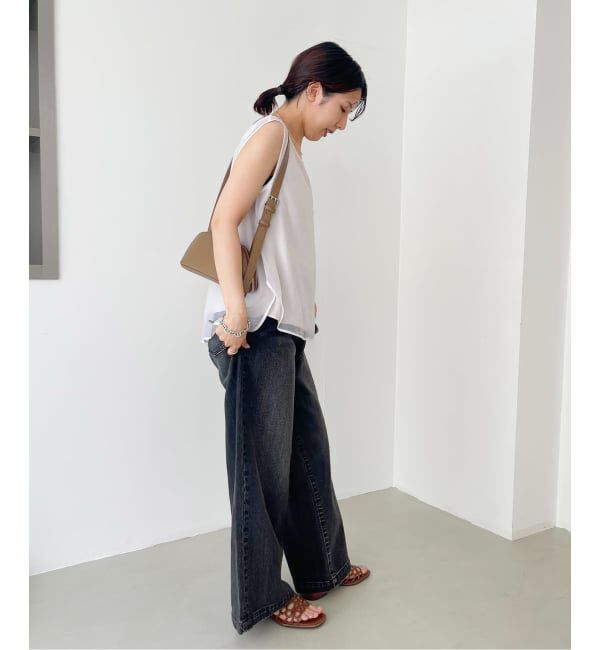  「《追加》フラワーカットワークミュールサンダル」|サンダル|