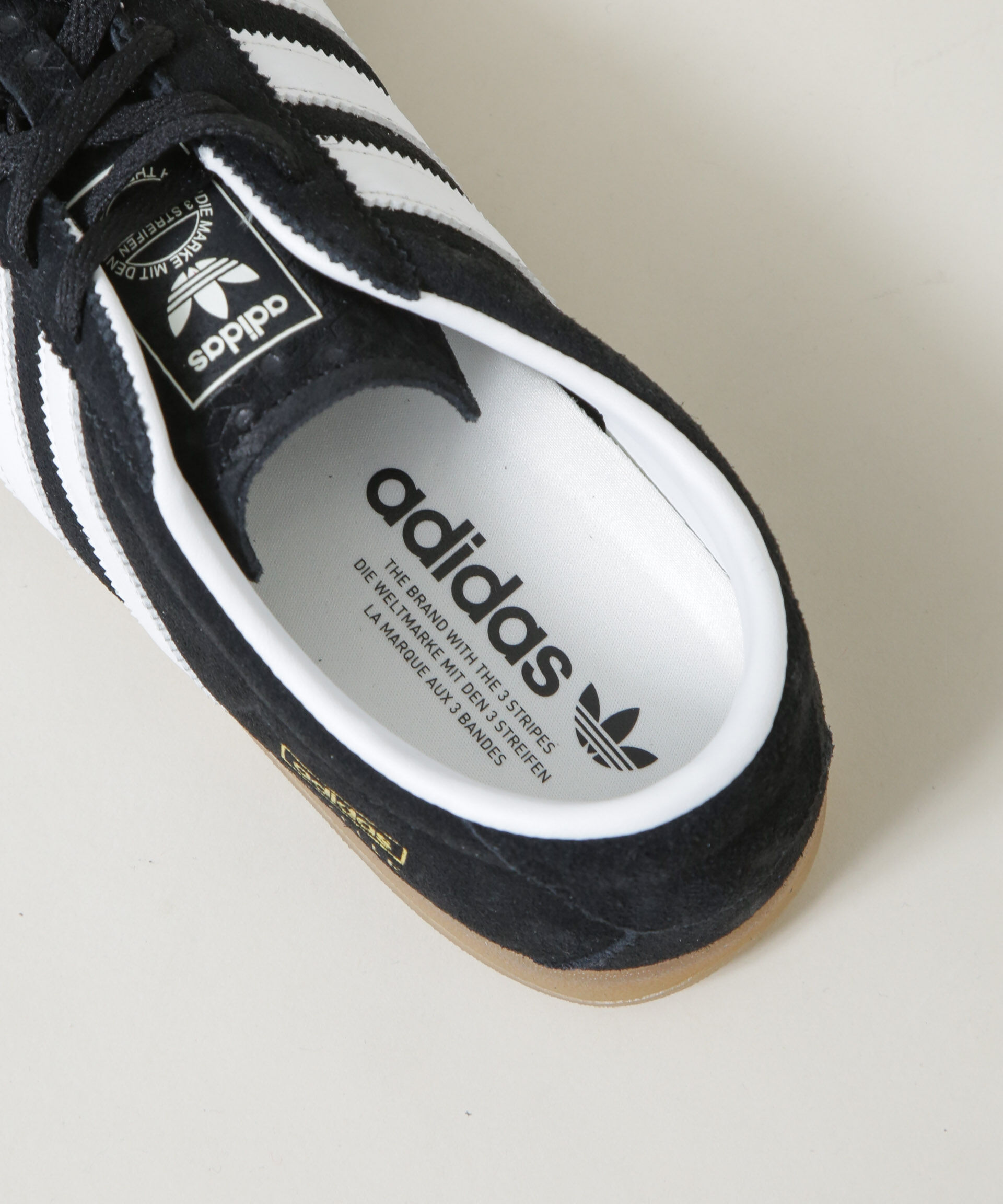 NANO universe「adidas/GAZELLE LO PRO BLACK」|スニーカー|