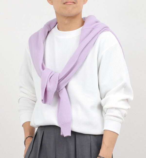NOLLEY'S goodman「【BECシリーズ】TCワッフルロンT」|Tシャツ・カットソー|ホワイト