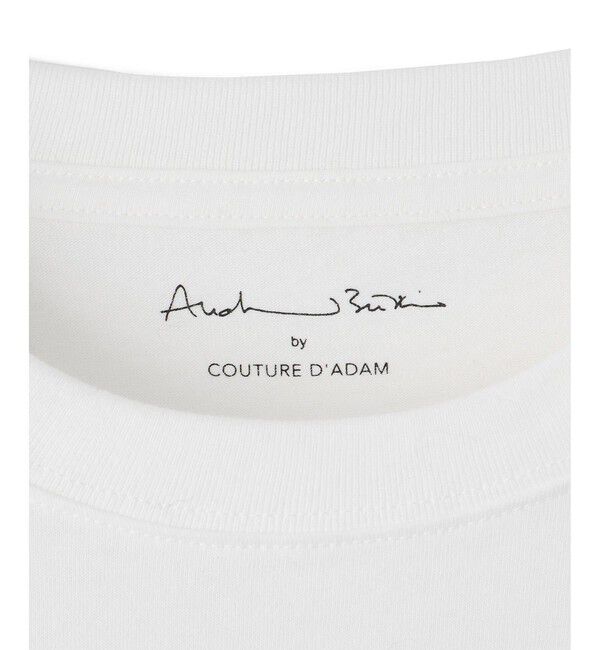 SALON adam et rope'「【COUTURE D'ADAM（クチュール ド アダム）】Jane&Serge at Beach フォトT」|Tシャツ・カットソー|