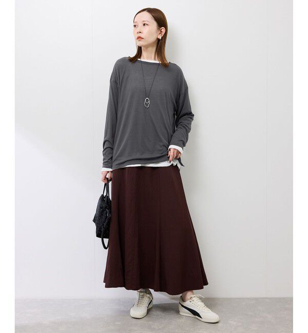 Rope&rsquo;Picnic「シアーロングスリーブTシャツ」|Tシャツ・カットソー|