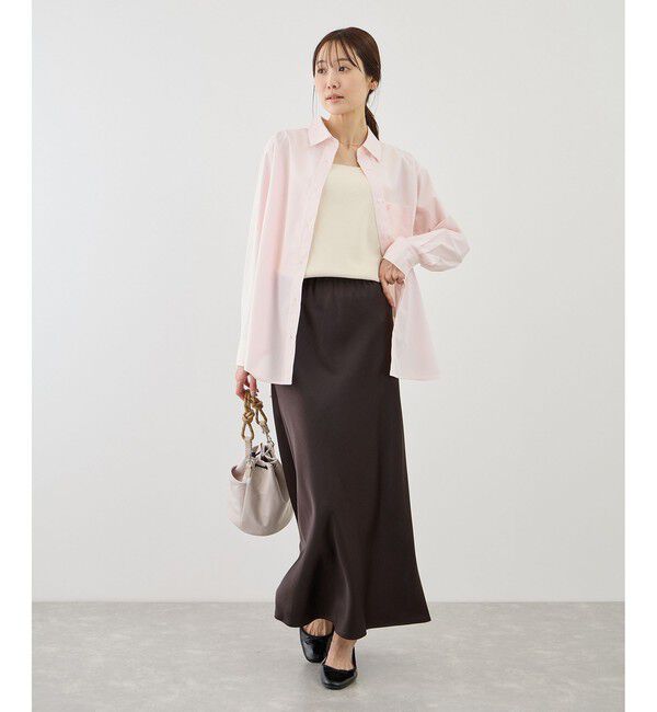 Rope&rsquo;Picnic「【WEB限定カラー】オーセンティックシャツ/UVカット・防シワ」|シャツ・ブラウス|