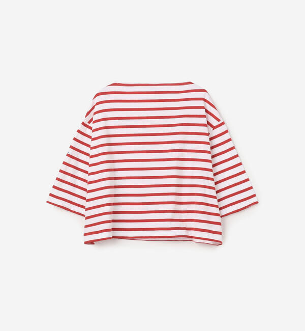 ORCIVAL「ORCIVAL | コットンレジェ ボートネック ボーダーTシャツ WOMEN」|Tシャツ・カットソー|