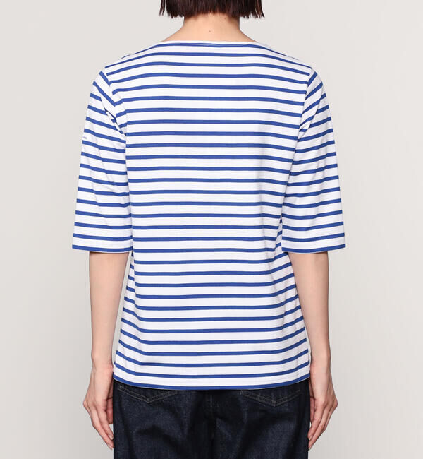 ORCIVAL「ORCIVAL | ジャージー ボートネック5分袖Tシャツ WOMEN」|Tシャツ・カットソー|
