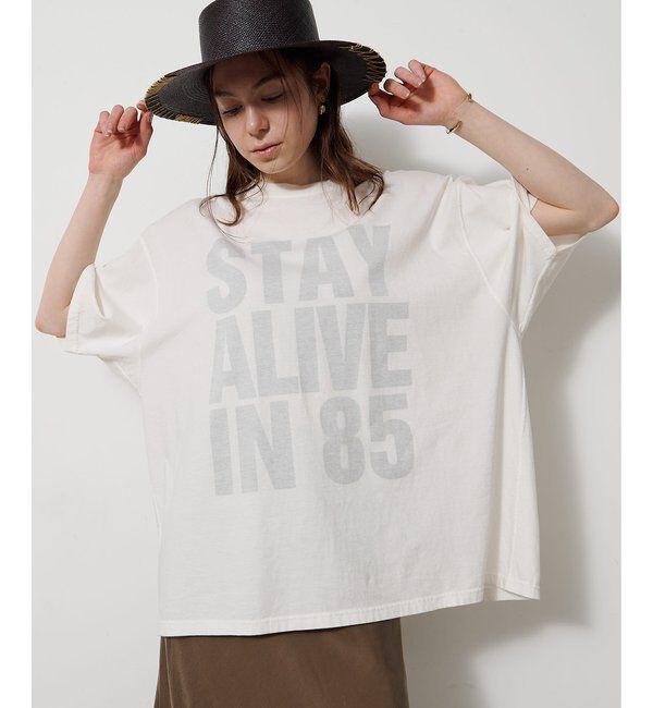  「【KATHARINE HAMNETT】別注バックプリントTシャツ」|Tシャツ・カットソー|