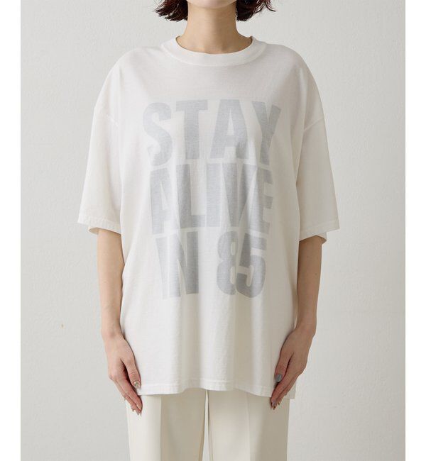  「【KATHARINE HAMNETT】別注バックプリントTシャツ」|Tシャツ・カットソー|