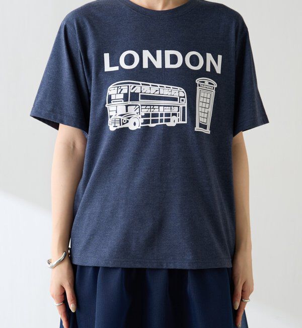  「【AMOU/アムー】ロンドンロゴTシャツ」|Tシャツ・カットソー|