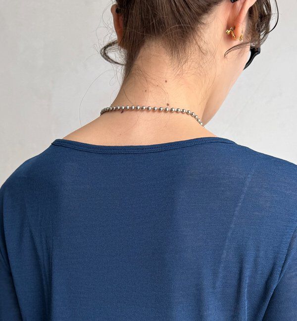  「ラウンドヘムクルーネックTEE」|Tシャツ・カットソー|