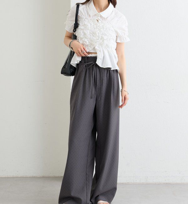  「シャーリングシェイプシャツ」|シャツ・ブラウス|