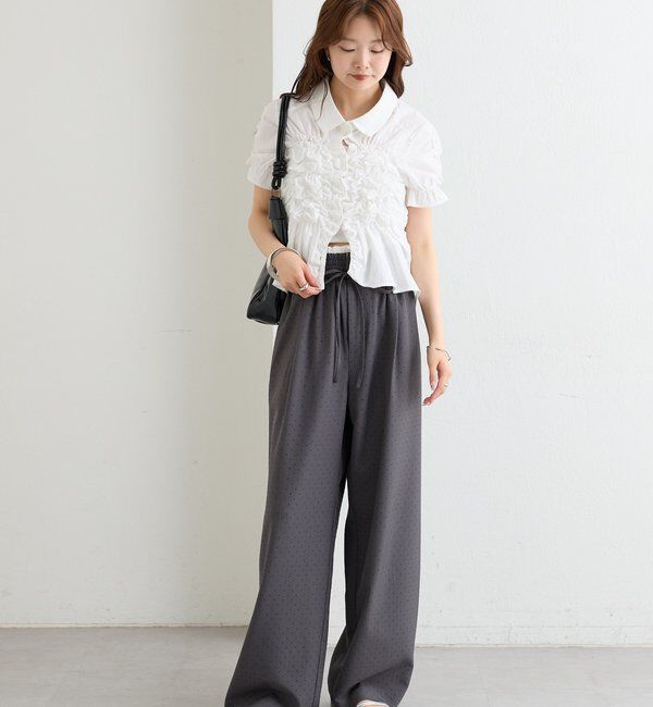  「シャーリングシェイプシャツ」|シャツ・ブラウス|
