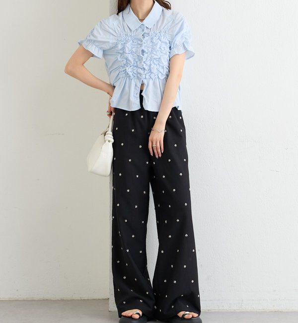  「シャーリングシェイプシャツ」|シャツ・ブラウス|