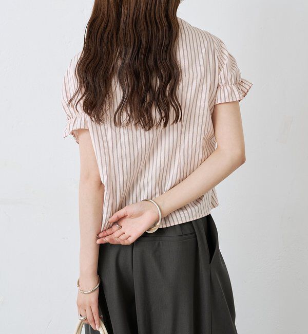  「シャーリングシェイプシャツ」|シャツ・ブラウス|