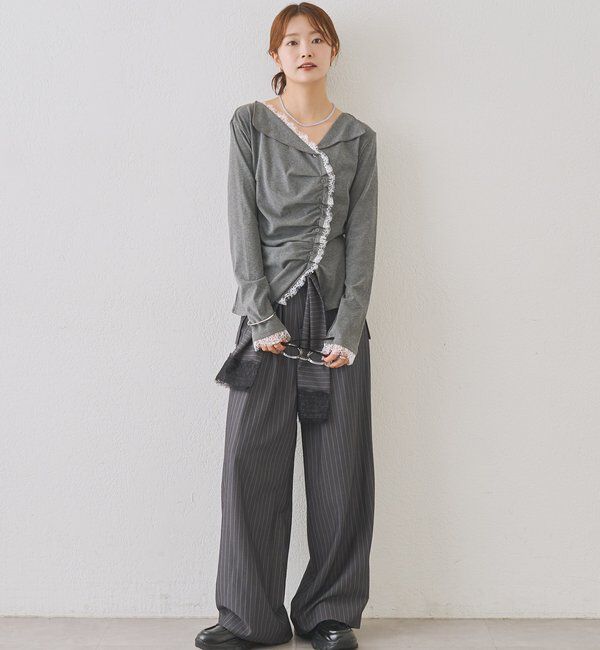 「アシメタックプルオーバー」|Tシャツ・カットソー|
