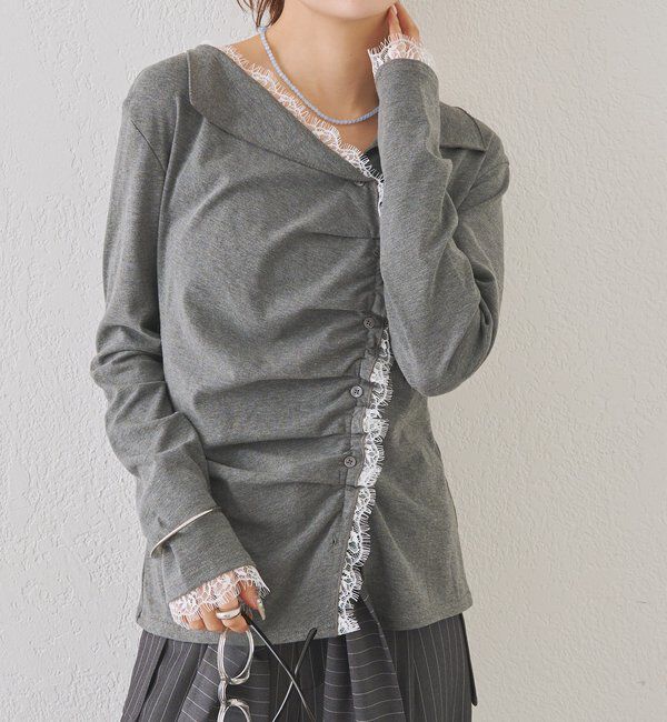  「アシメタックプルオーバー」|Tシャツ・カットソー|
