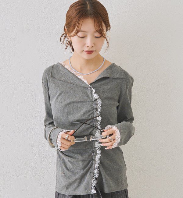  「アシメタックプルオーバー」|Tシャツ・カットソー|