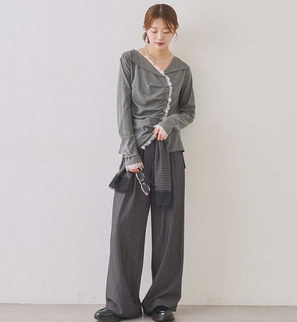  「アシメタックプルオーバー」|Tシャツ・カットソー|