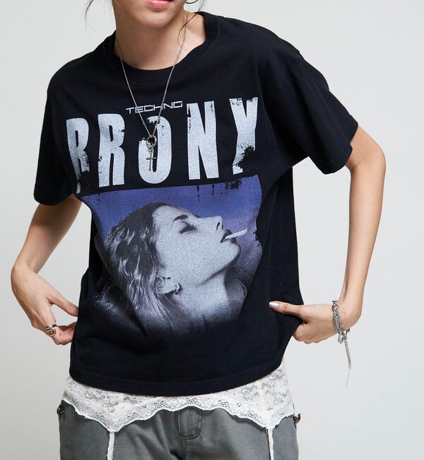  「【KOOKY'N】 BRONX フォトTEE ＊UNISEX」|Tシャツ・カットソー|ブラック