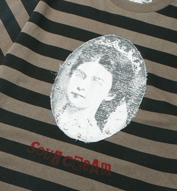  「【Sourcream】VenusボーダーTEE」|Tシャツ・カットソー|