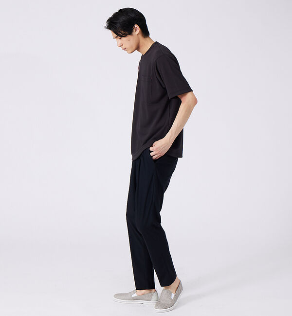 ABAHOUSE「ツインフェイス カットオフ ポケTシャツ」|Tシャツ・カットソー|