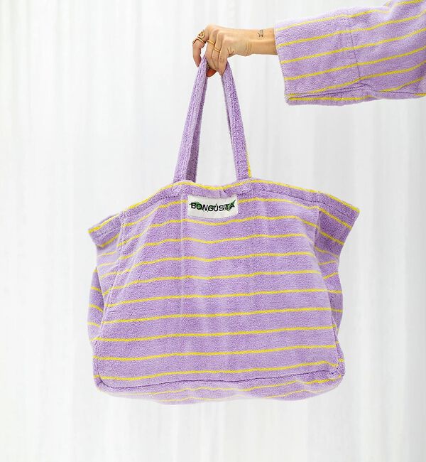 Rouge vif「【追加2/BONGUSTA/ボングスタ】NARAM WEEKEND BAG/ビッ」|トートバッグ|ライラック