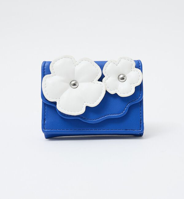 Rouge vif「【Casselini/キャセリーニ】フラワーぷっくりウォレット/財布/花【WEB」|財布|