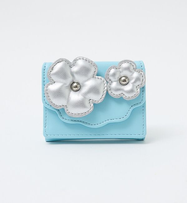 Rouge vif「【Casselini/キャセリーニ】フラワーぷっくりウォレット/財布/花【WEB」|財布|