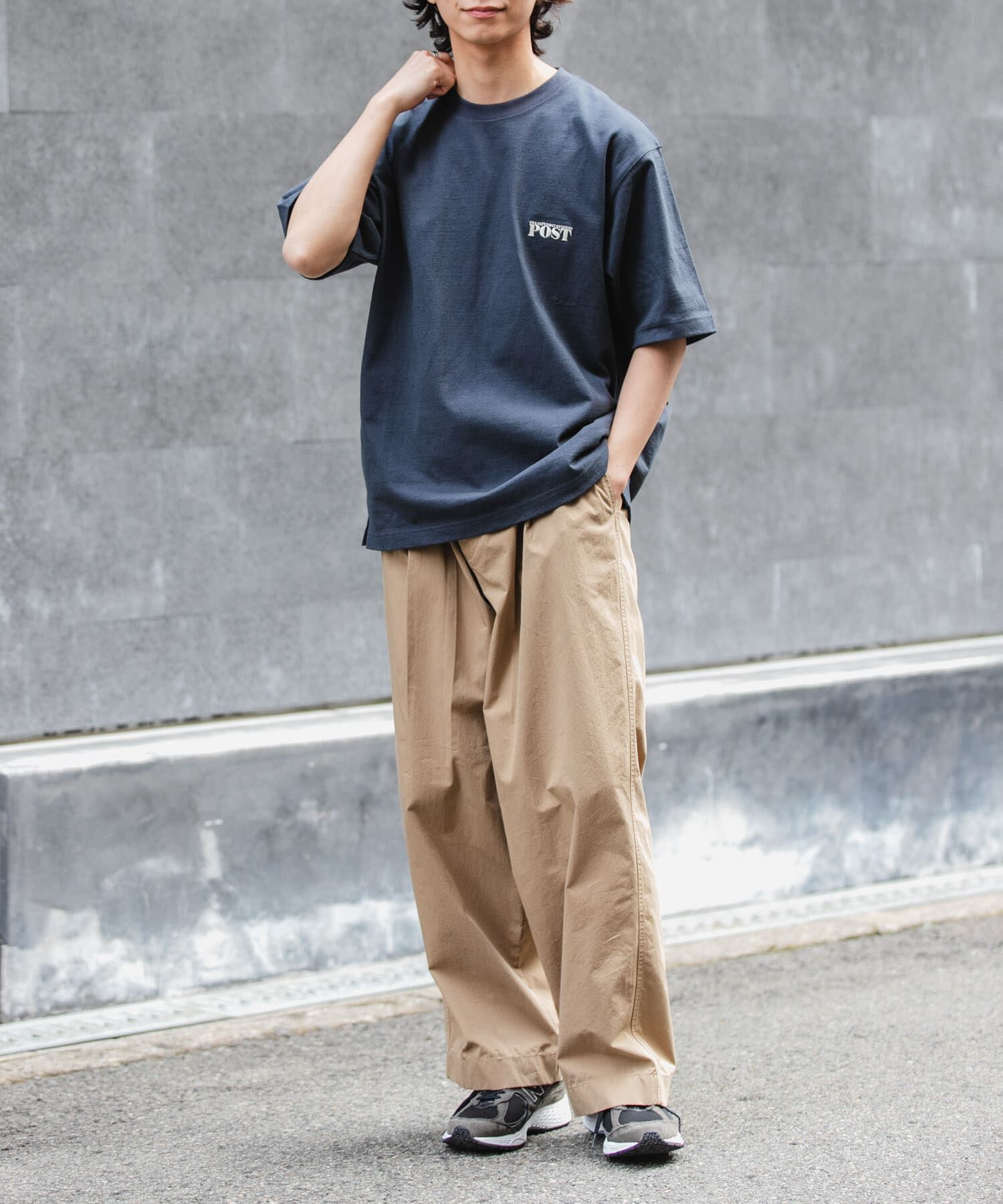 URBAN RESEARCH DOORS「FORK&SPOON　POSTワンポイントTシャツ」|Tシャツ・カットソー|
