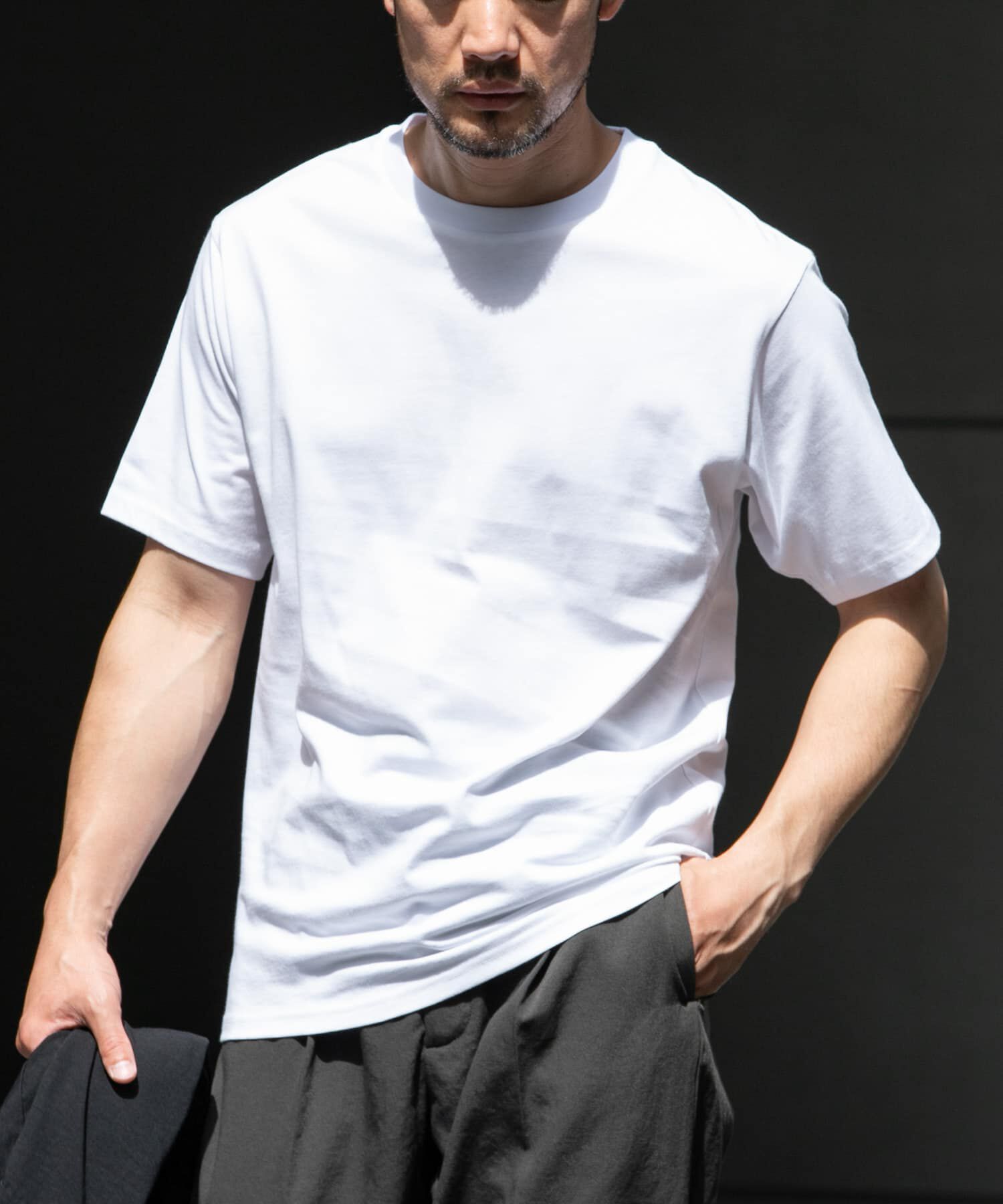 URBAN RESEARCH ROSSO「『XLサイズあり』『UR TECH』汗ジミ防止クルーネックTシャツ」|Tシャツ・カットソー|