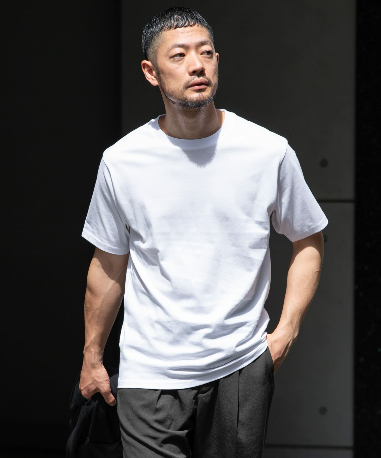 URBAN RESEARCH ROSSO「『XLサイズあり』『UR TECH』汗ジミ防止クルーネックTシャツ」|Tシャツ・カットソー|
