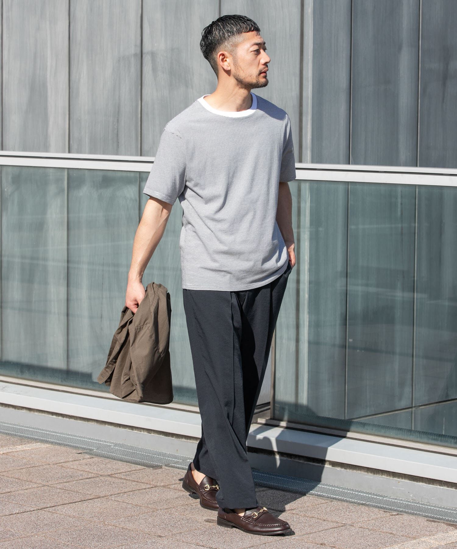 URBAN RESEARCH ROSSO「『XLサイズあり』『UR TECH』汗ジミ防止クルーネックTシャツ」|Tシャツ・カットソー|