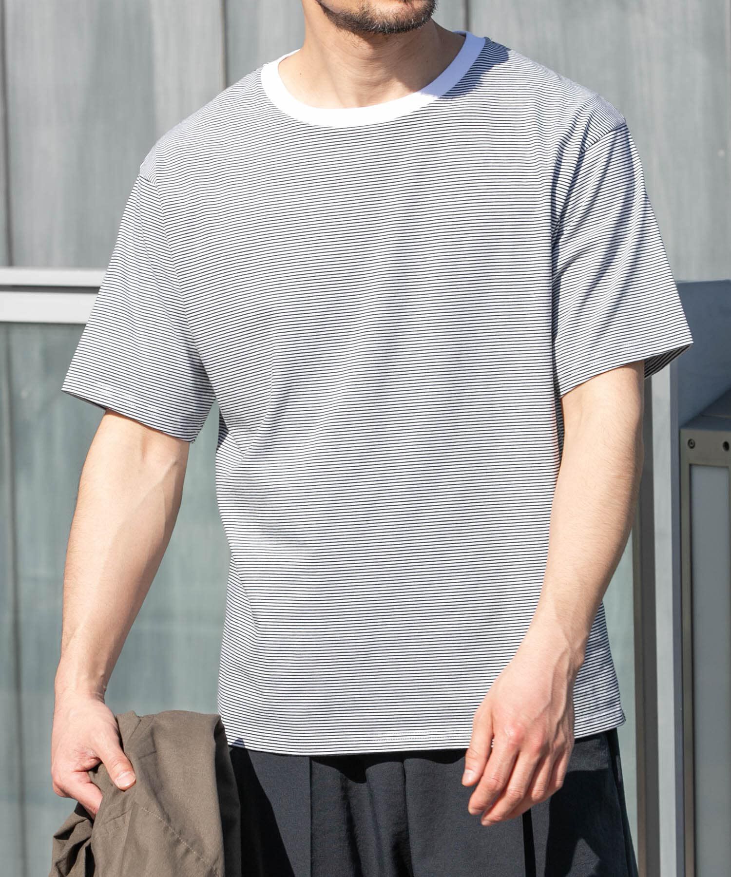 URBAN RESEARCH ROSSO「『XLサイズあり』『UR TECH』汗ジミ防止クルーネックTシャツ」|Tシャツ・カットソー|
