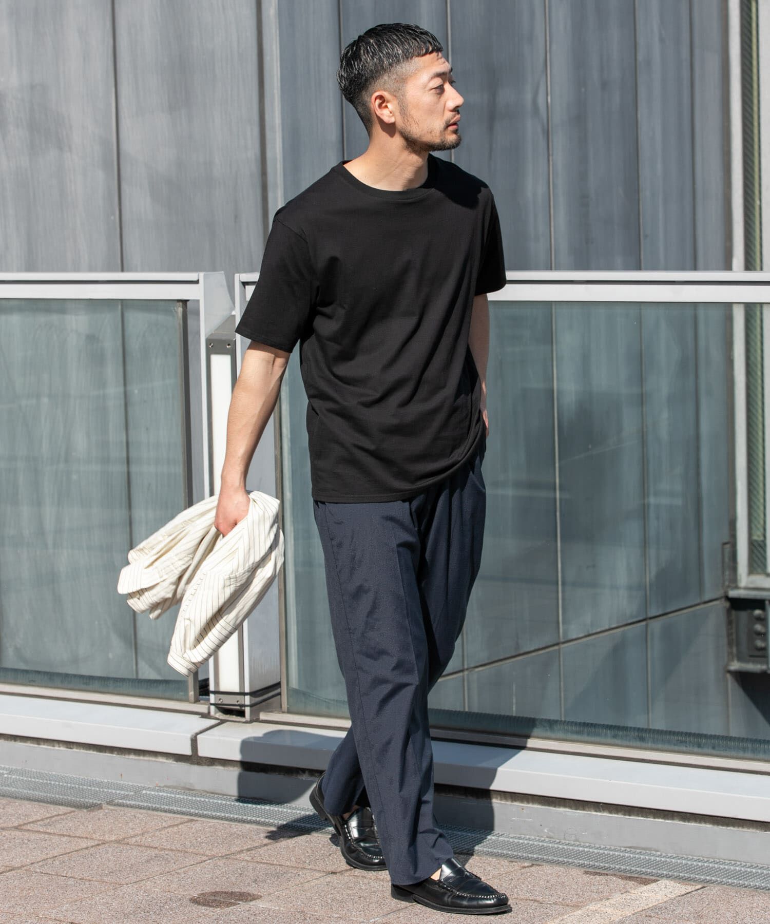 URBAN RESEARCH ROSSO「『XLサイズあり』『UR TECH』汗ジミ防止クルーネックTシャツ」|Tシャツ・カットソー|