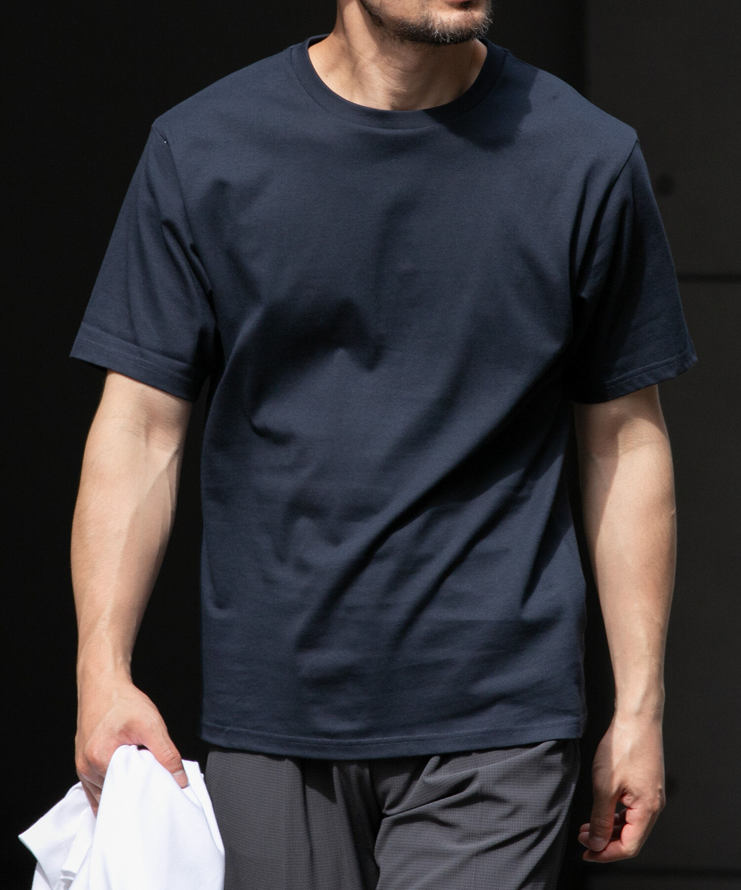 URBAN RESEARCH ROSSO「『XLサイズあり』『UR TECH』汗ジミ防止クルーネックTシャツ」|Tシャツ・カットソー|