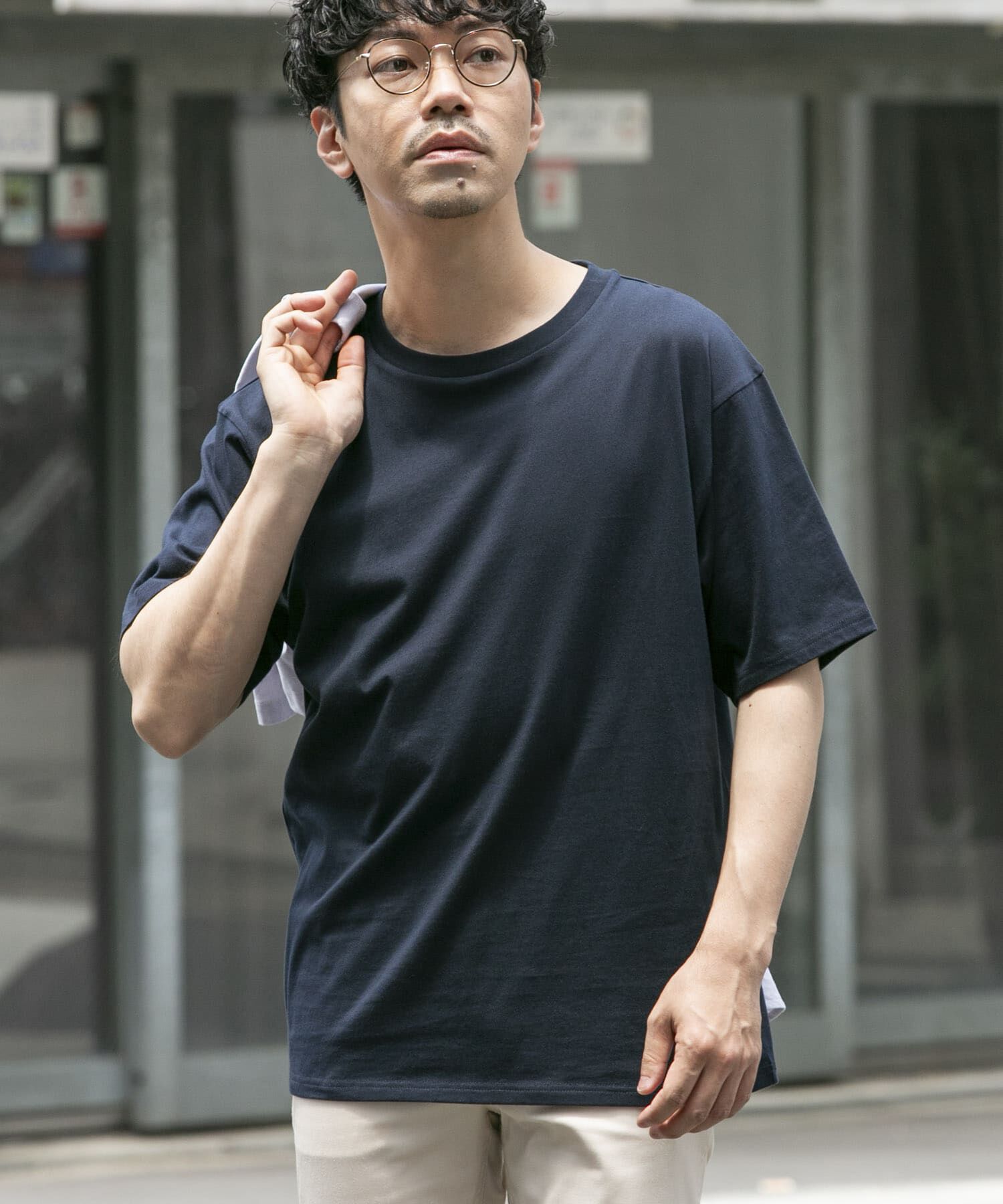 URBAN RESEARCH ROSSO「『XLサイズあり』『UR TECH』汗ジミ防止クルーネックTシャツ」|Tシャツ・カットソー|