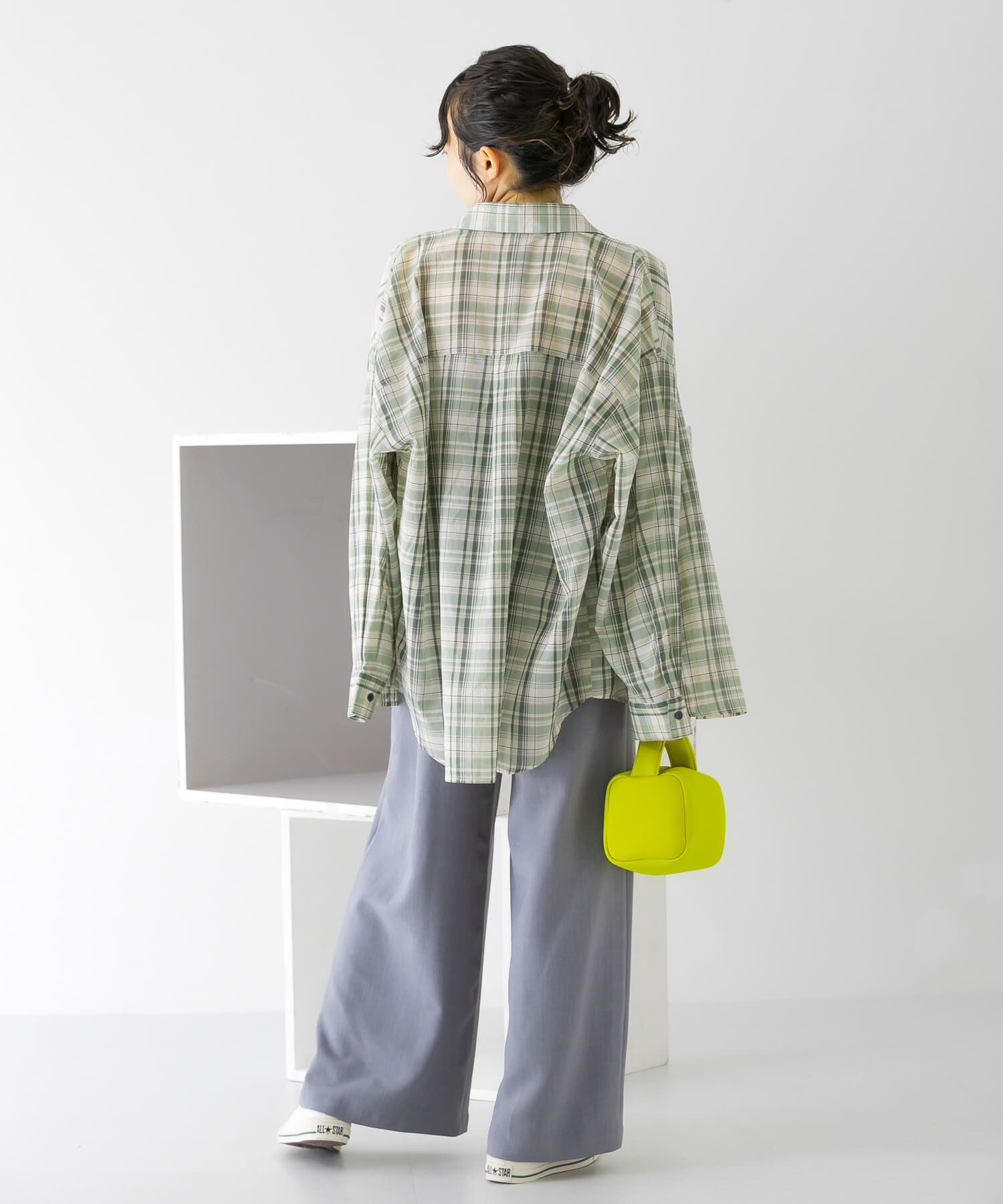  「ダブルタックワイドパンツ」|その他|