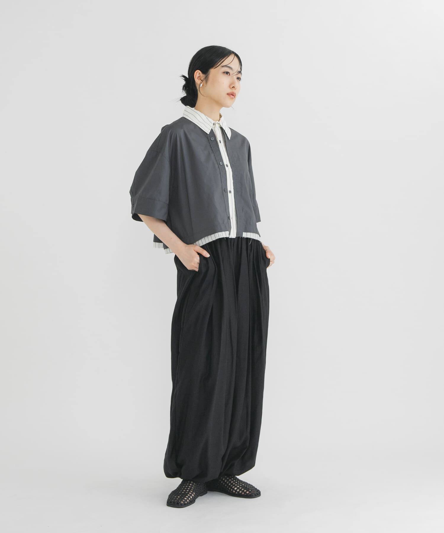  「レイヤードライクBOXシャツ」|シャツ・ブラウス|